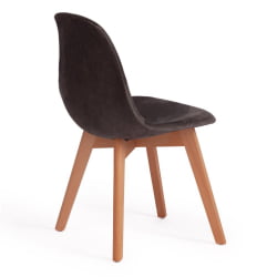 Стул CINDY SOFT (mod. C1021F1) / 1 шт. в упаковке вельвет/дерево бук, 53 х 45 х 81 см , серый (HLR 24)/натуральный Стул CINDY SOFT (mod. C1021F1) / 1 шт. в упаковке вельвет/дерево бук, 53 х 45 х 81 см , серый (HLR 24)/натуральный