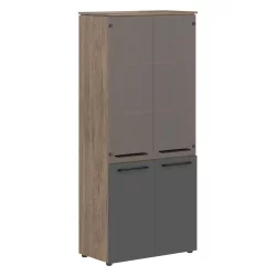 Шкаф комбинированный MORRIS TREND MHC 85.2 Антрацит Кария Пальмира Шкаф комбинированный MORRIS TREND MHC 85.2 Антрацит Кария Пальмира