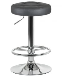 Табурет барный ДОБРИН БРУНО (серый) 2 шт / DOBRIN BRUNO