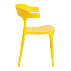 Стул TON (mod. PC33) пластик, 48 x 48 x 74 см, желтый (Yellow Y-01)