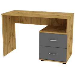 Туалетный столик Алиса(C4)670х1001х459сторцевойручкой(ДВ-Графит) / Алиса(C4)670х1001х459сторцевойручкой(ДВ-Графит)