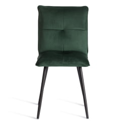 Мягкий стул Sweet LT, велюр, Deep Forest (изумруд), 41х55х88 см