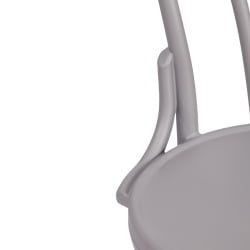 Стул THONET (mod. PL62) пластик, 42 x 52 x 89 см, Grey (Cерый) 09