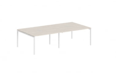 Рабочая станция Сигма СГ.257.ОЛ.44.ВХ Дуб светлый Белый / Sigma SG.257.OL.44.WH