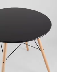 Стол обеденный DSW D80 Черный