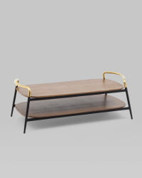Журнальный столик Нолан 120x60 Темное дерево