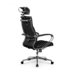 Кресло руководителя Metta L 2c 44C/K116 Infinity Easy Clean (MPES) Комплект 3 Черное