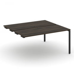 Двойной стол-приставка к опорным тумбам/шкафам CONCEPT CN.DSPR-004 Дуб Мали Антрацит