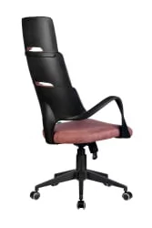 Кресло оператора Riva Chair SAKURA (черный пластик) Терракота