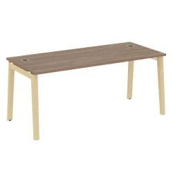 Стол рабочий руководителя ОНИКС ВООД ОВ.СРР-5.8 Дуб Аризона/Светлый / ONIX WOOD OW.SRR-5.8