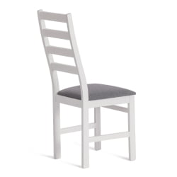 Стул SWEDEN Многослойная фанера, 41*40*99 см, white, ткань темно-серая (150)