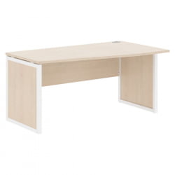 Стол письменный правый КСТЕН-КП КСКПCТ 169 Р Бук Тиара Белый / XTEN-QP XQPCT R