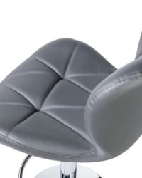 Стул барный ДОБРИН БАРНЙ (серый) 2 шт / DOBRIN BARNY