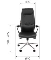 Кресло руководителя CHAIRMAN VISTA (Черный)