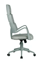 Кресло оператора Riva Chair SAKURA (серый пластик) Пепельный