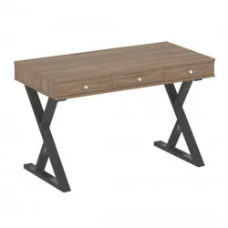 Стол письменный ХОМЕ ОФФИCЕ ВР.СП-1-118.М Дуб Аризона/Антрацит металл / HOME OFFICE VR.SP-1-118.M