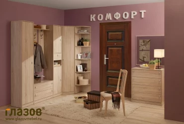 Прихожая композиция 8 Комфорт Дуб Сонома