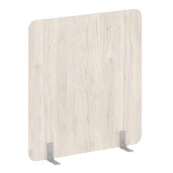 Перегородки на металлических опорах на фетровых подпятниках Р-лине ДП.Ф-140-150 Денвер Светлый / R-line DP.F-140-150