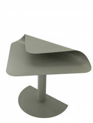 Журнальный столик Корнеа металл оливковый / Cornea