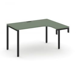 Стол-надставка на опорную тумбу (правый) CONCEPT CN.OSAN-001(R) Кобо Черный