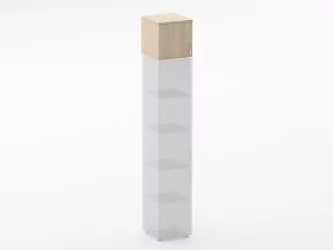 Антресоль узкая Glassy 6.04.13Л Туя Антресоль узкая Glassy 6.04.13Л Туя