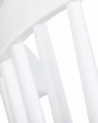 Стул обеденный ДОБРИН ТХЕО ножки светлый бук Белый В-02 / DOBRIN THEO W-02