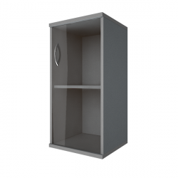 Шкаф низкий узкий правый Riva А.СУ-3.2 Пр Серый