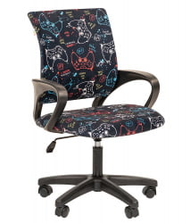 Детское кресло CHAIRMAN KIDS 103 LT black GAME