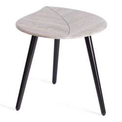 Журнальный стол РИММИНИ мдф, 77х78х50,4 см, скания темный/черный / RIMMINI