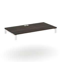 Стол надставка на две опорные тумбы CОНCЕПТ CН.ОСН-007 Дуб Мали Белый / CONCEPT CN.OSN-007