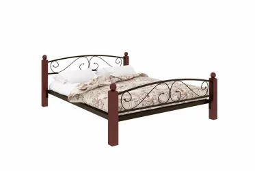 Кровать Вероника Lux Plus 1400х1900 Черная