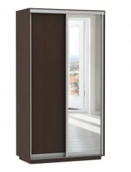 Шкаф-купе двухдверный Экспресс Дуо Медиум 1200х2200h Венге Шкаф-купе двухдверный Экспресс Дуо Медиум 1200х2200h Венге