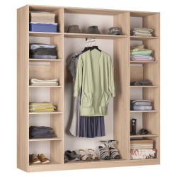 Шкаф распашный Р-198х180х45-1(ЯАТ) / R-198х180х45-1(ЯАТ)