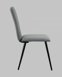 Стул Кристенсен велюр серый