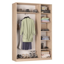 Шкаф распашный Р-198х135х45-1(ЯАТ) / R-198х135х45-1(ЯАТ)