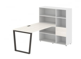 Рабочая станция EDIS EVRST 1215 Ясень Траун Мокко Белый