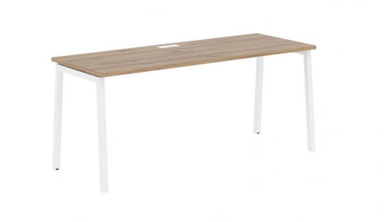 Стол письменный EDIS ELST 1767 Дуб Денвер светлый Белый