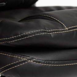 Кресло SOFTY LUX кож/зам, черный, 36-6