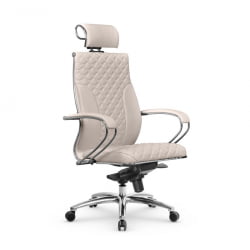 Кресло руководителя Metta L 2c 44C/K116 Infinity Easy Clean (MPES) Комплект 1 Светло-бежевое