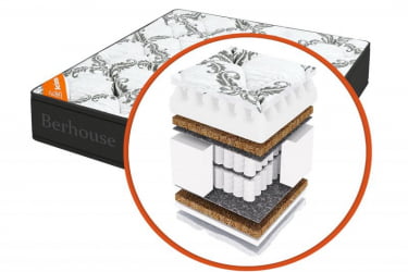 Матрас Валенсия ЗАСоня Грай Нигхт (Берхоусе) Размер: 1200х1900 мм / ZAСоня Gray Night (Berhouse)