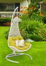 Кресло подвесное Wind White