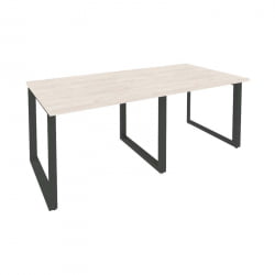 Стол переговорный (2 столешницы) ОНИКС О.МО-ПРГ-2.1 Денвер Светлый/Антрацит / ONIX O.MO-PRG-2.1