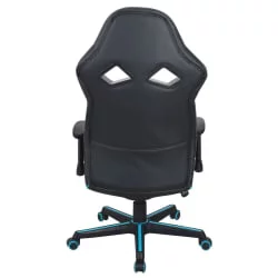 Кресло компьютерное BRABIX Storm GM-006 Черное/голубое