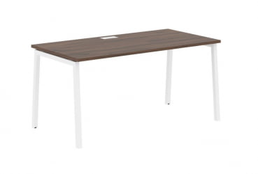 Стол письменный EDIS ELST 1580 Дуб Денвер темный Белый