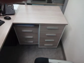 Тумба приставная Deka 9.05.08 Дуб Сантана светлый/Белый Тумба приставная Deka 9.05.08 Дуб Сантана светлый/Белый