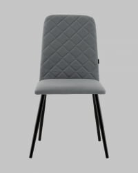 Стул Кристенсен велюр серый