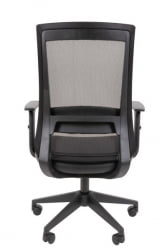 Офисное кресло CХАИРМАН 500 ЛТ (ЛТ) ЭКО Б/П экокожа Черный / CHAIRMAN (LT)