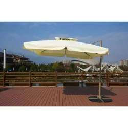 Зонт для кафе AFM-250SLB-Light Beige(2,5x2,5) Зонт для кафе AFM-250SLB-Light Beige(2,5x2,5)