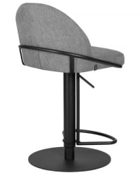 Стул барный ДОБРИН ОЛИВЕР (серая ткань (ФЛЙ1347-17)) 2 шт / DOBRIN OLIVER (FLY1347-17))
