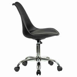 Офисное кресло BRABIX Eames MG-310 CH экокожа Черный
